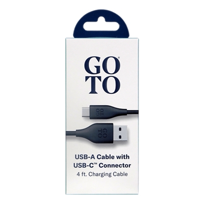 GoTo-GoTo® USB C to A Cable, 4 ft-slide-0