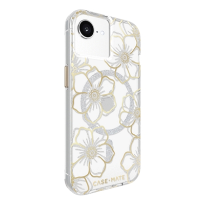 Case-Mate-Case-Mate Floral Gems Case with MagSafe for Apple iPhone 16e/15/14/13-slide-1