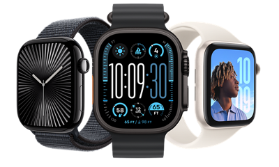 Three Apple Watches